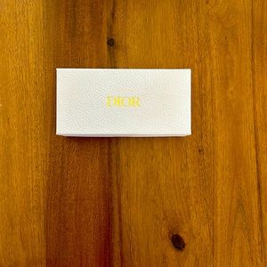 Empty Dior sunglasses box